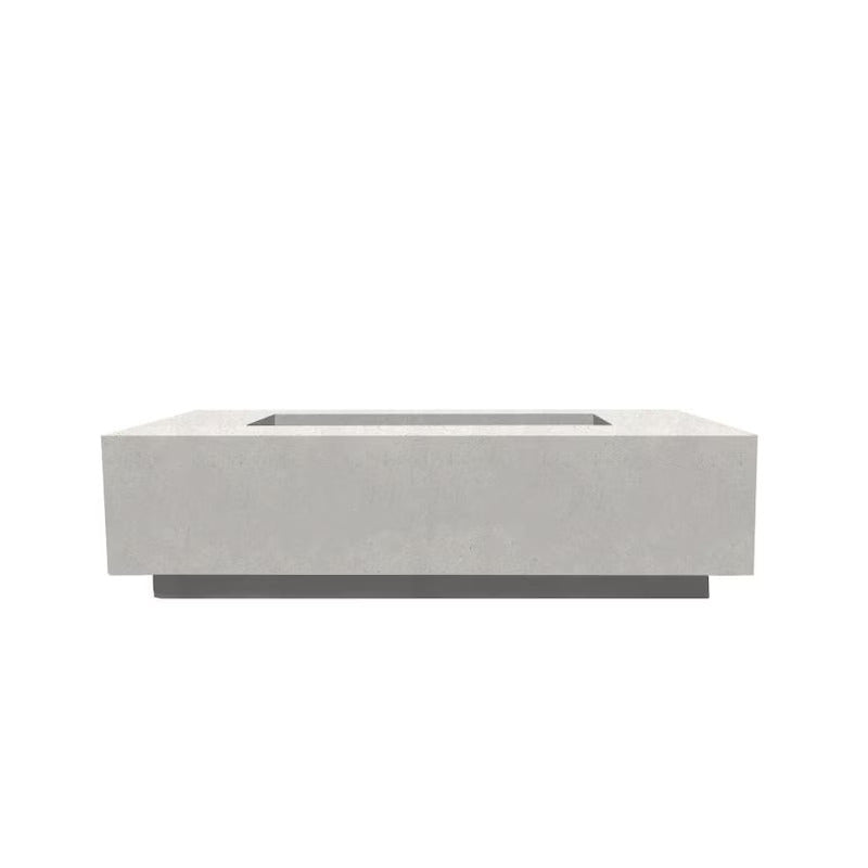 Lakeview Cascata Bay 8 60-Inch Natural Gas Rectangular Fire Pit Table - Ultra White - SCPH-473-5NG (1)