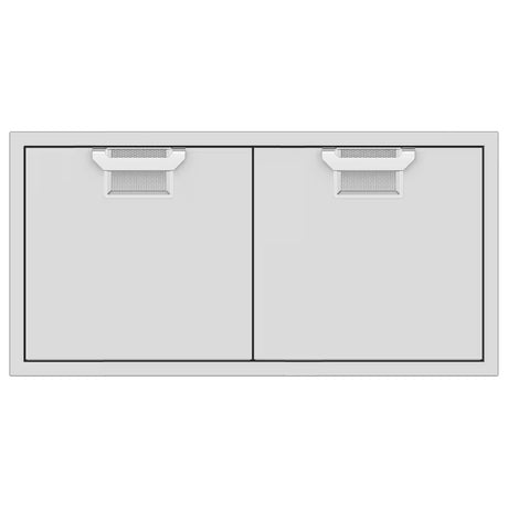 Aspire By Hestan 42-Inch Double Access Doors - Steeletto - AEAD42-SS (1)