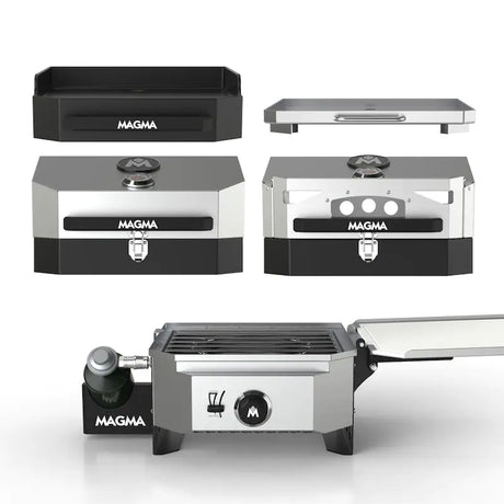 Magma Crossover Single Burner Firebox With Complete Accessory Top Bundle