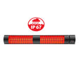RADtec 34-Inch 4000W Weatherproof Electric Patio Heater - 220V - T4000/8R (1)