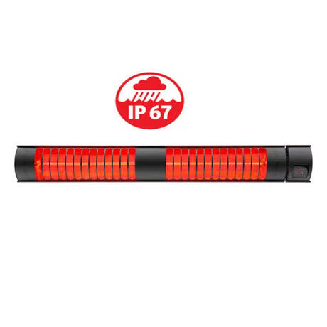 RADtec 34-Inch 4000W Weatherproof Electric Patio Heater - 220V - T4000/8R (1)