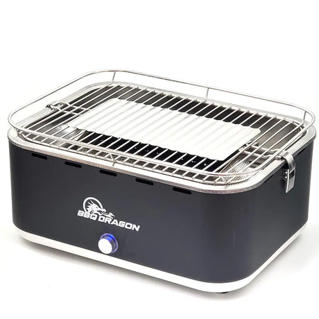 BBQ Dragon Zephyr 17-Inch Fan-Powered Portable Charcoal Grill - BBQD550