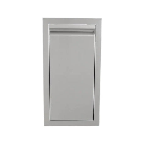 RCS Valiant Series 14-Inch Stainless Steel Narrow Roll-Out Trash Drawer - VTD4