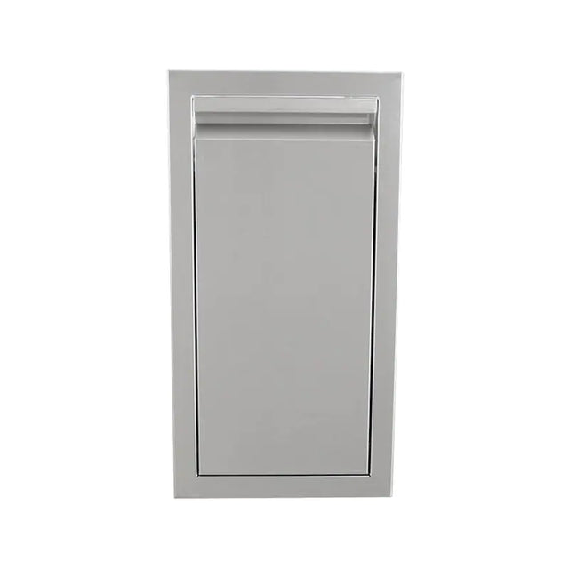 RCS Valiant Series 14-Inch Stainless Steel Narrow Roll-Out Trash Drawer - VTD4