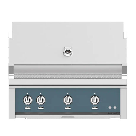 Hestan 36-Inch Built-In Propane Gas Grill W/ Rotisserie - Pacific Fog - GABR36-LP-GG