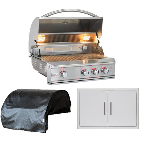 Blaze Professional LUX 3-Piece 34-Inch Propane Outdoor Kitchen Package - BLZ-3PRO-LP-3PC-SC (2)