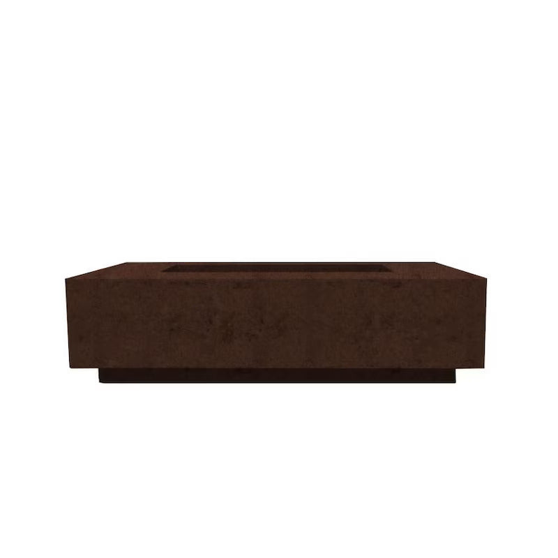 Lakeview Cascata Bay 8 60-Inch Natural Gas Rectangular Fire Pit Table - Cafe - SCPH-473-1NG (1)