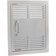 Bull 18-Inch Vented Stainless Steel Single Access Door - Vertical - 89980