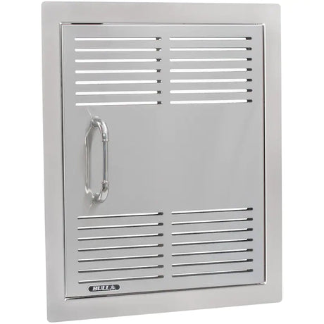 Bull 18-Inch Vented Stainless Steel Single Access Door - Vertical - 89980