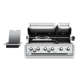 Broil King Imperial S 690i 6-Burner Built-In Propane Gas Grill With Rotisserie & Side Burner - Stainless Steel - 957084