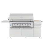American Made Grills Muscle 54-Inch Freestanding Hybrid Grill - Propane - MUSFS54-LP