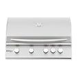 Summerset Sizzler 32-Inch 4-Burner Built-In Propane Gas Grill With Rear Infrared Burner - SIZ32-LP