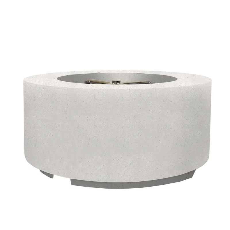 Lakeview Spylake View 36-Inch Natural Gas Fire Pit Table - Ultra White - SCPH-706-5NG (1)