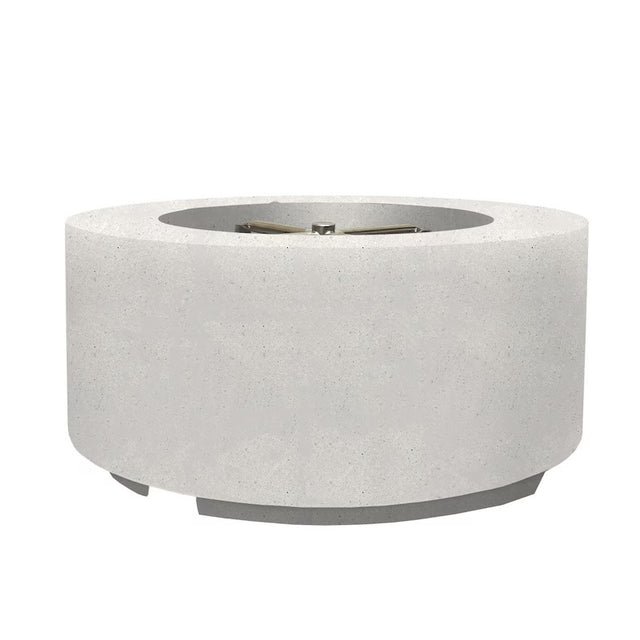 Lakeview Spylake View 36-Inch Natural Gas Fire Pit Table - Ultra White - SCPH-706-5NG (1)
