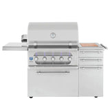 American Made Grills Muscle 36-Inch Freestanding Hybrid Grill - Natural Gas - MUSFS36-NG