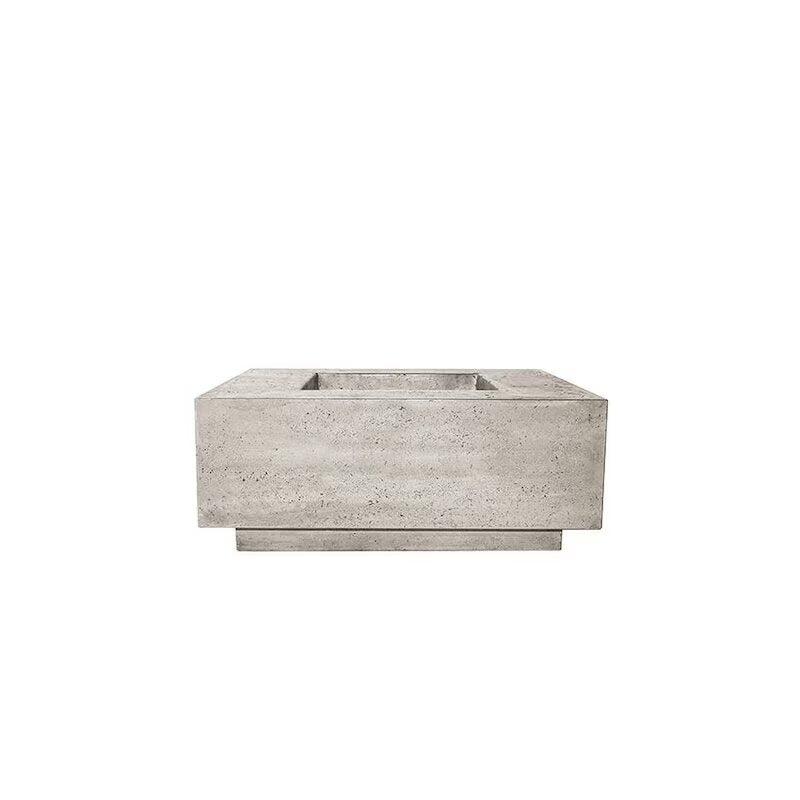 Lakeview Cascata Bay 42 42-Inch Natural Gas Square Fire Pit Table - Natural - SCPH-427-3NG (2)