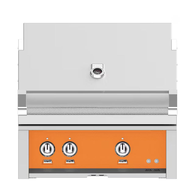 Hestan 30-Inch Built-In Natural Gas Grill W/ Rotisserie - Citra - GABR30-NG-OR (1)
