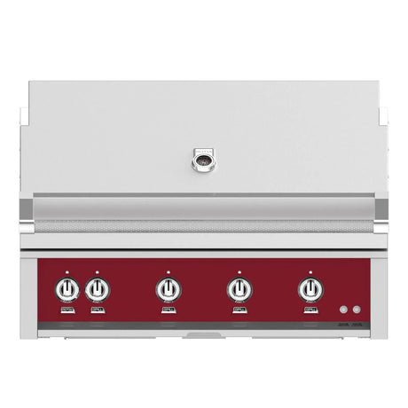 Hestan 42-Inch Built-In Propane Gas Grill W/ Rotisserie - Tin Roof - GABR42-LP-BG (1)