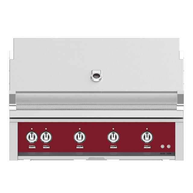 Hestan 42-Inch Built-In Propane Gas Grill W/ Rotisserie - Tin Roof - GABR42-LP-BG (1)