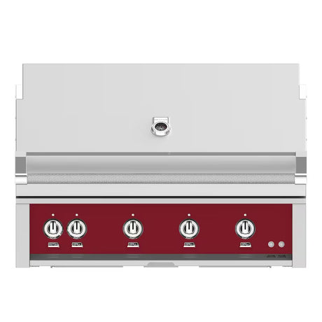 Hestan 42-Inch Built-In Natural Gas Grill W/ Rotisserie - Tin Roof - GABR42-NG-BG (1)