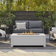 Lakeview Lafitte 42-Inch Rectangle Propane Gas Fire Table - White - SC-6330LP-WHT (1)