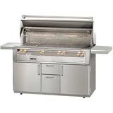 Alfresco ALXE 56-Inch Freestanding Natural Gas All Grill With Sear Zone And Rotisserie - ALXE-56BFGC-NG
