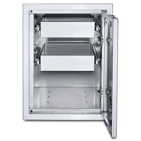 Crown Verity Infinite Series 21-Inch Enclosed Cabinet Storage W/ Double Storage Drawers - Large - IBILC-2D