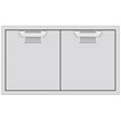 Aspire By Hestan 36-Inch Double Access Doors - Steeletto - AEAD36-SS (1)