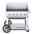 Crown Verity 36-Inch Mobile Natural Gas Windguard Package - CV-MCB-36WGP-NG