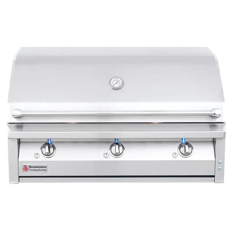 American Renaissance Grill by RCS 42-Inch 3-Burner Built-In Natural Gas Grill - ARG42