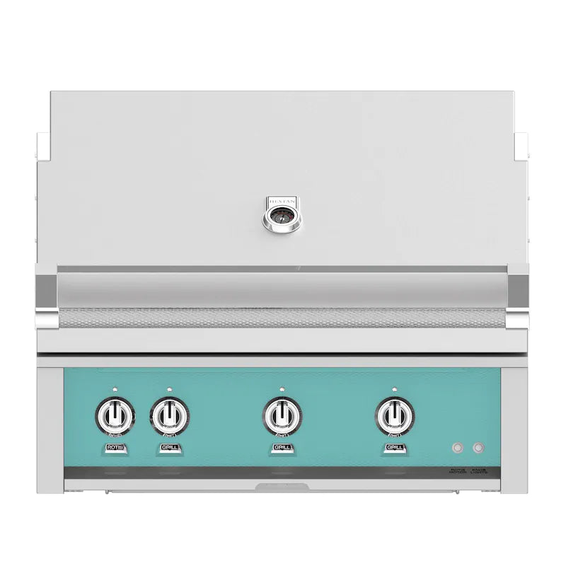 Hestan 36-Inch Built-In Propane Gas Grill W/ Rotisserie - Bora Bora - GABR36-LP-TQ