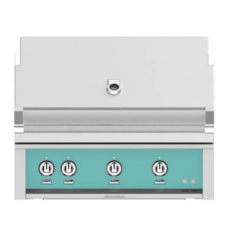 Hestan 36-Inch Built-In Propane Gas Grill W/ Rotisserie - Bora Bora - GABR36-LP-TQ