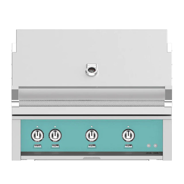 Hestan 36-Inch Built-In Propane Gas Grill W/ Rotisserie - Bora Bora - GABR36-LP-TQ