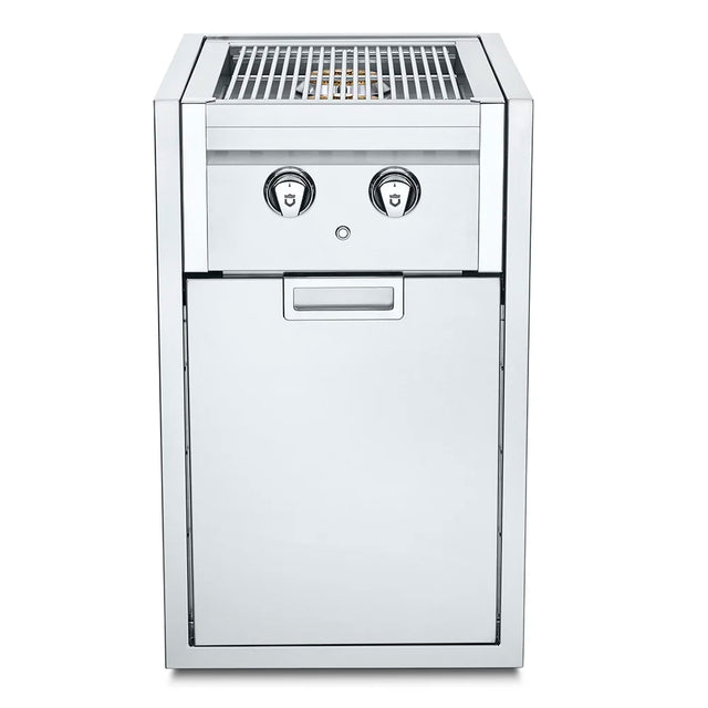 Crown Verity Infinite Series 21-Inch Enclosed Cabinet Storage W/ Natural Gas Double Side Burner - IBISC-SBNG