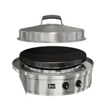 Evo Affinity 25G Built-In Flattop Propane Gas Grill - 10-0095-LP