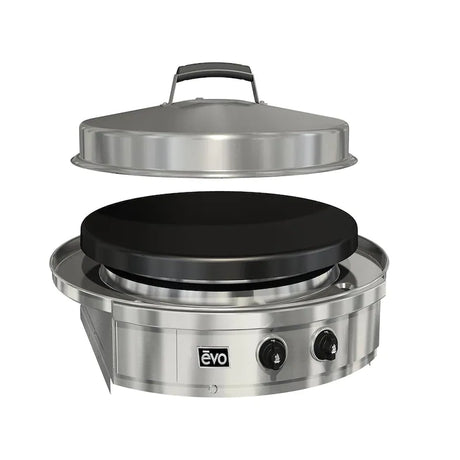 Evo Affinity 25G Built-In Flattop Propane Gas Grill - 10-0095-LP