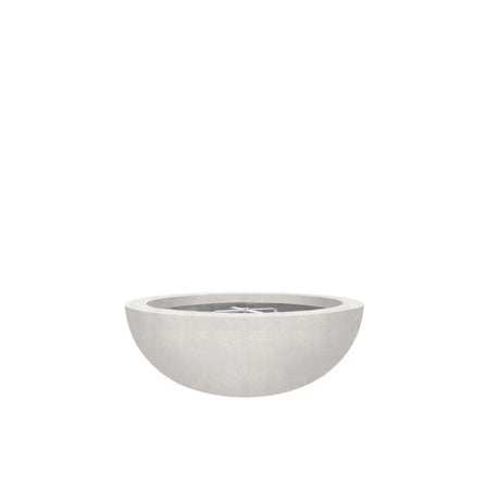 Lakeview Valley Bay 4 48-Inch Natural Gas Round Fire Bowl - Ultra White - SCPH-404-5NG (3)