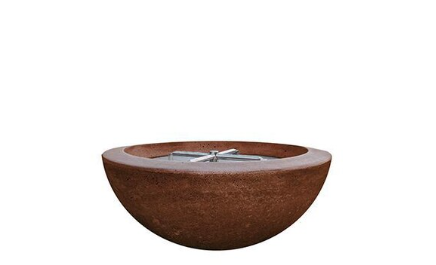 Lakeview Valley Bay 2 29-Inch Propane Round Fire Bowl - Cafe - SCPH-401-1LP