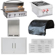 Blaze Professional LUX 7-Piece 44-Inch Propane Outdoor Kitchen Package - BLZ-4PRO-LP-7PC-SC (1)