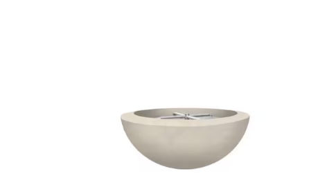 Lakeview Valley Bay 2 29-Inch Propane Round Fire Bowl - Coastal - SCPH-401-6LP