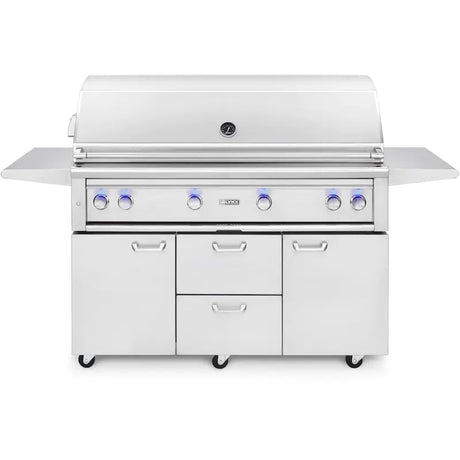 Lynx Professional 54-Inch Natural Gas Grill With One Infrared Trident Burner And Rotisserie - L54TRF-NG