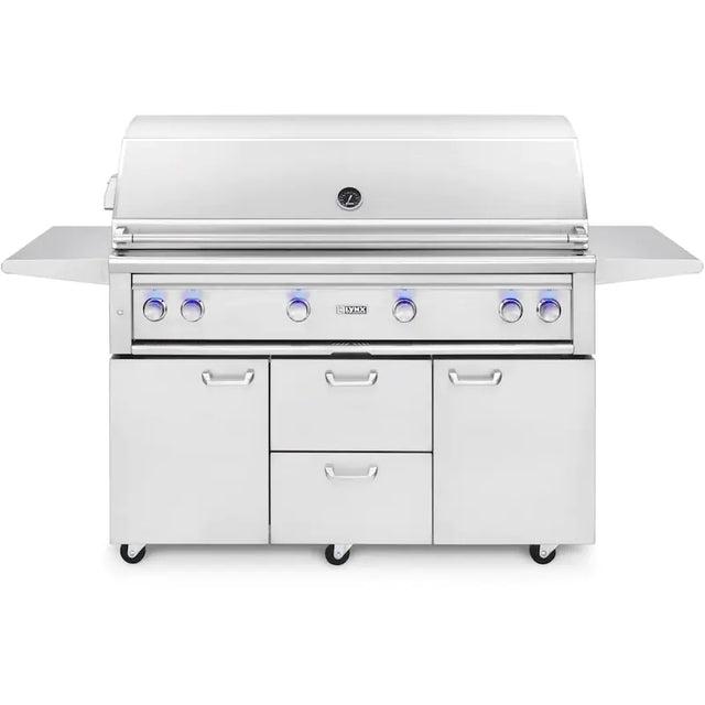Lynx Professional 54-Inch Natural Gas Grill With One Infrared Trident Burner And Rotisserie - L54TRF-NG