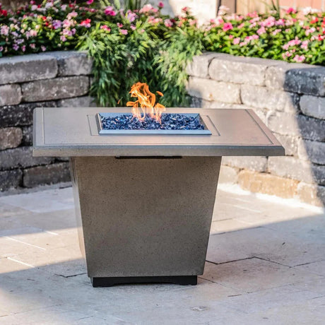 American Fyre Designs Cosmopolitan 36-Inch Square Propane Gas Firetable - Smoke - 640-SM-11-M2PC (2)