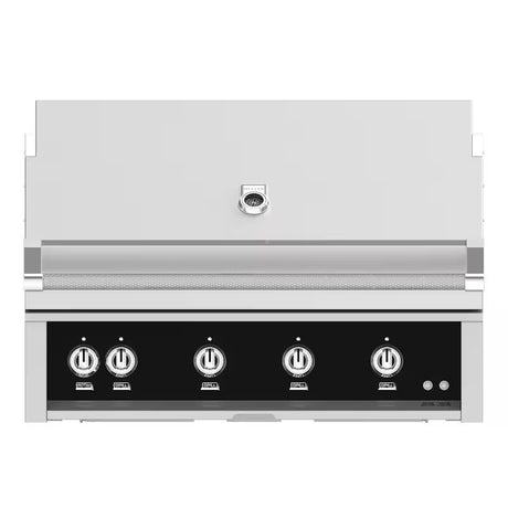 Hestan 42-Inch Built-In Natural Gas Grill W/ Rotisserie - Stealth - GABR42-NG-BK (1)