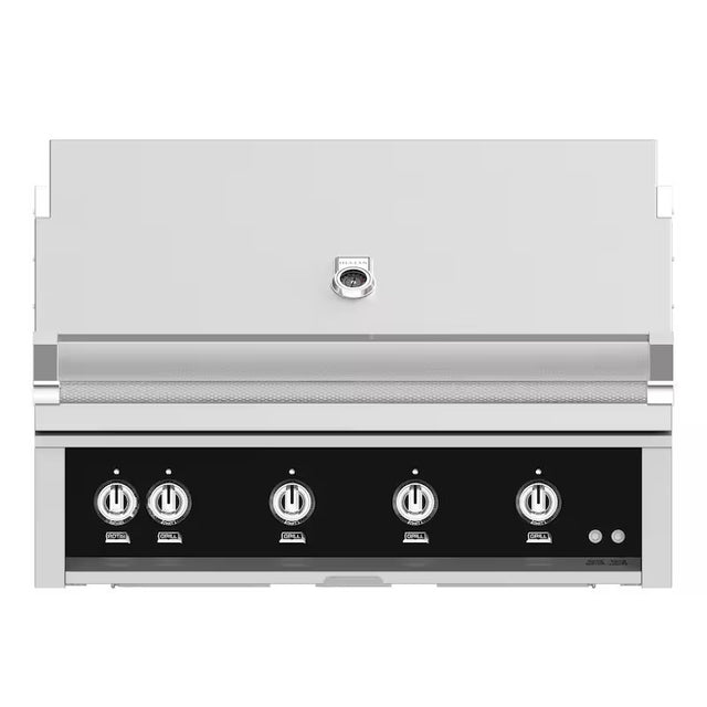 Hestan 42-Inch Built-In Natural Gas Grill W/ Rotisserie - Stealth - GABR42-NG-BK (1)