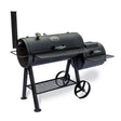 Texas Original Pits Luling 20x42x22 Single Lid Offset Smoker - GFB-204222-SL