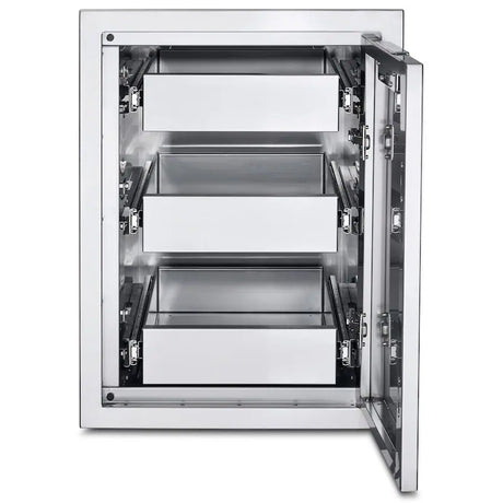 Crown Verity Infinite Series 21-Inch Enclosed Cabinet Storage W/ Triple Storage Drawers - Large - IBILC-3D