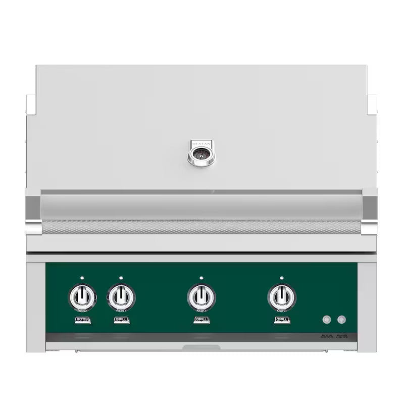 Hestan 36-Inch Built-In Natural Gas Grill W/ Rotisserie - Grove - GABR36-NG-GR (1)