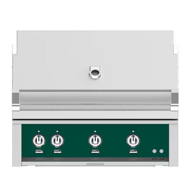 Hestan 36-Inch Built-In Natural Gas Grill W/ Rotisserie - Grove - GABR36-NG-GR (1)