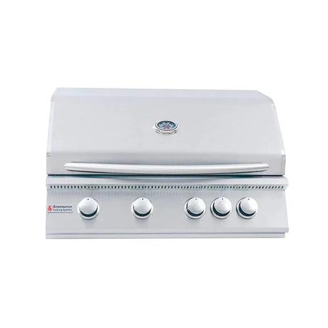 RCS Premier Series 32-Inch 4-Burner Built-In Natural Gas Grill With Rear Infrared Burner - RJC32A